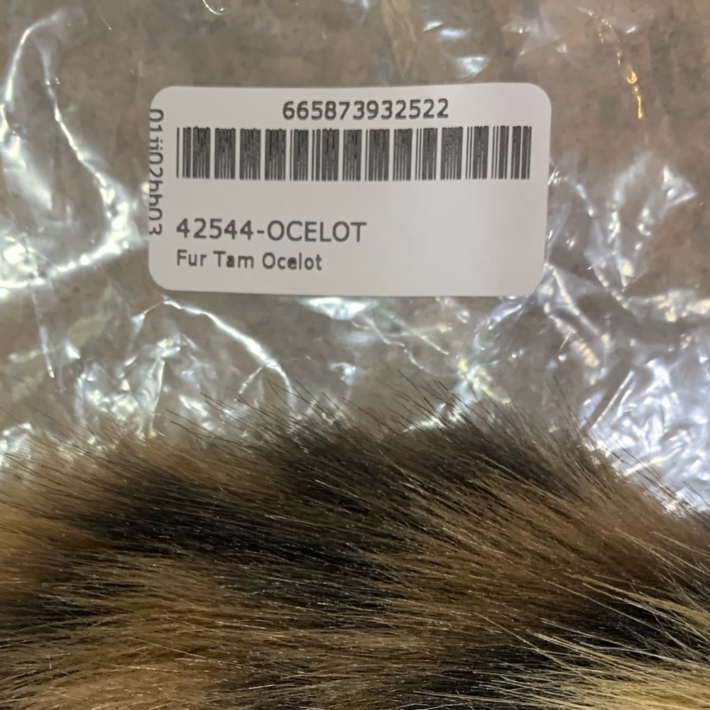 Donna Salyers Fabulous Furs Animal Print Faux Leopard Beret Hat - BRAND NEW! - Picture 6 of 6